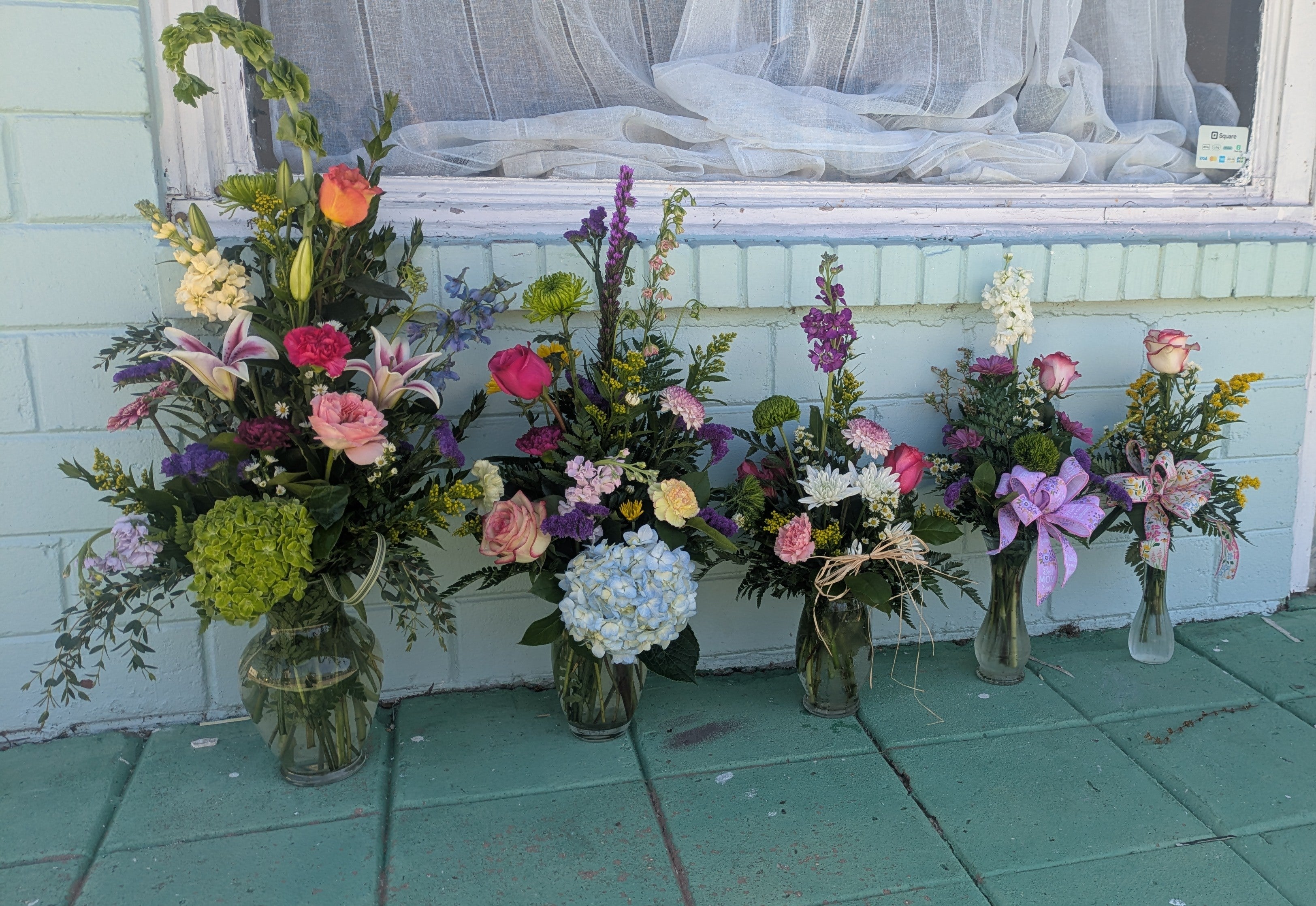 Fresh garden arrangement